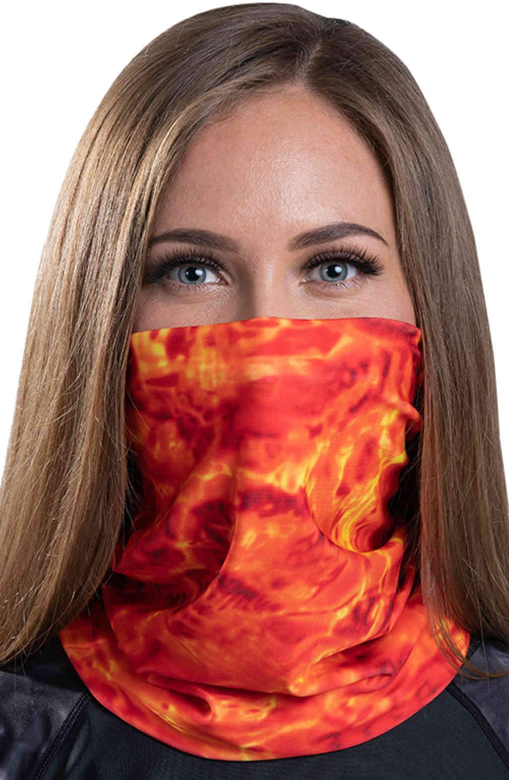 Womens Sun Protection Tube Face Mask UPF 50+ Neck Gaiter