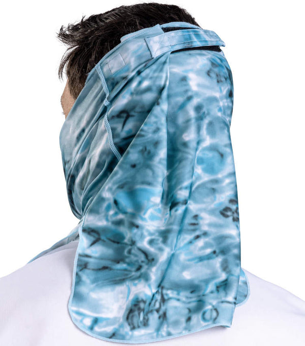 Mens Adjustable UV Face Mask ProMax Sun Protection Vented Gaiter | Aqu ...
