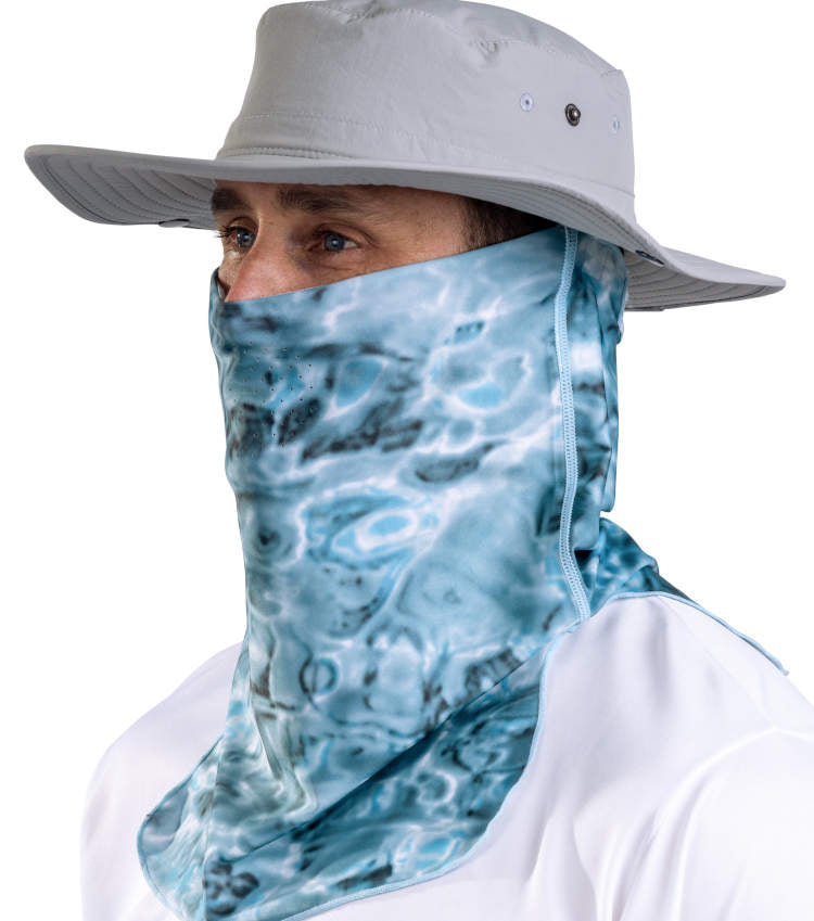 Mens Adjustable UV Face Mask ProMax Sun Protection Vented Gaiter