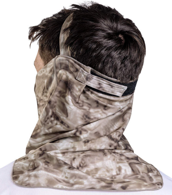 Mens Adjustable UV Face Mask ProMax Sun Protection Vented Gaiter | Aqu ...