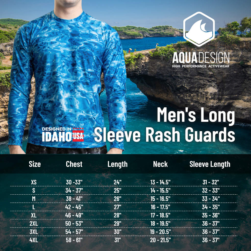 100 Men's Long Sleeve UV Protection Surfing Top T-Shirt