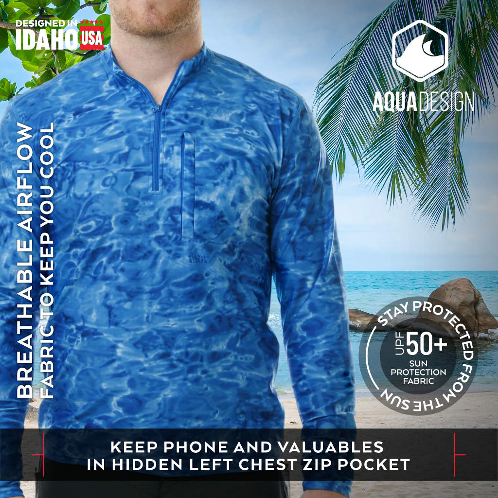 Sailing Polo Fishing Shirt - Quick Dry & UV Rated – Oz Fishing Shirts