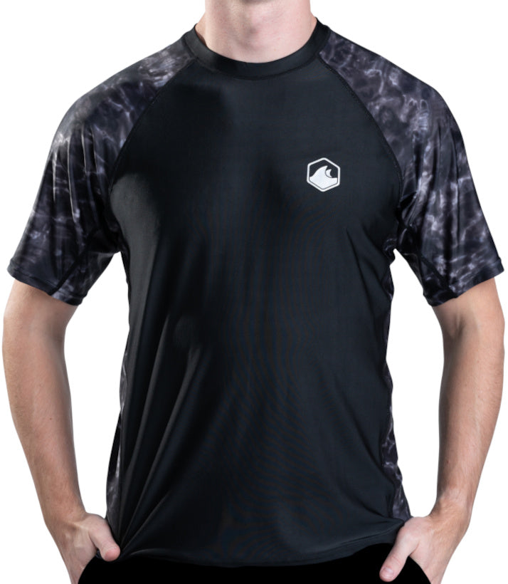 Rash Guard Short Sleeve Shirt UV 50+ | Aqua Design