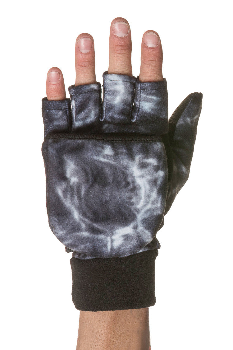 Sustainable Fingerless Gloves - Polar Fleece Nomads