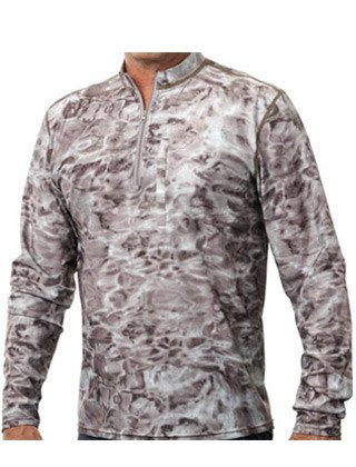 Aqua Design Fishing Shirt, Men's UPF 50+, Camouflage, Long Sleeves, Zip  Pockets, Men's Shirt - Aqua Sky, size: xxl : : Fashion